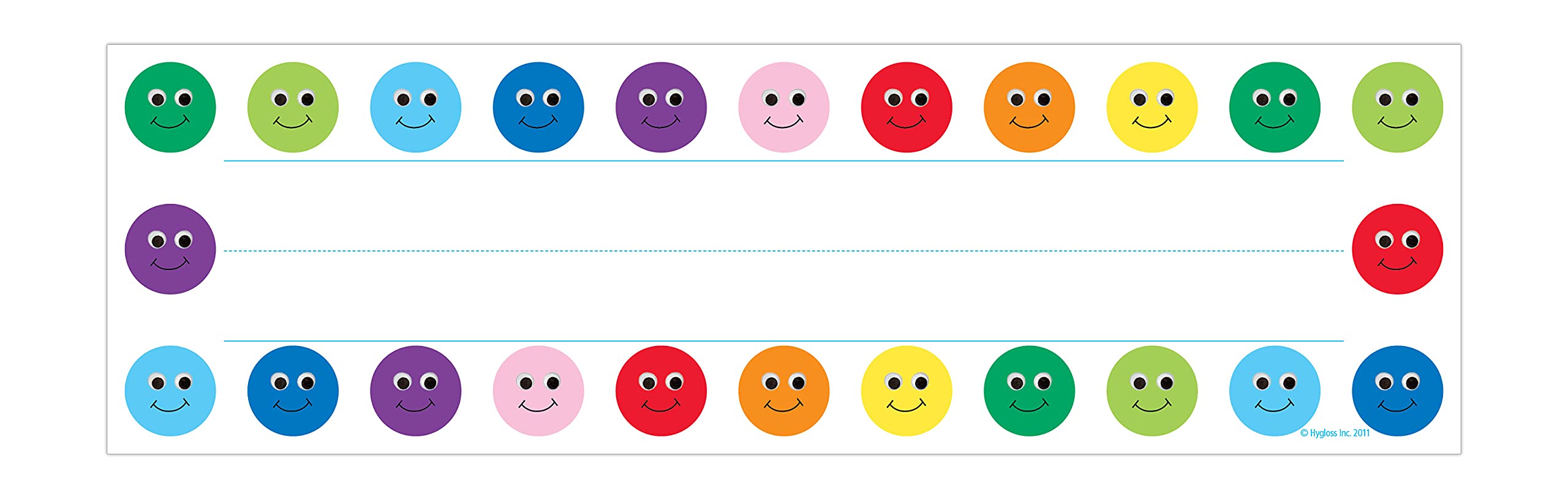 Amazon.co.jp: Smiley Name Plates 36Pk : 文房具・オフィス用品